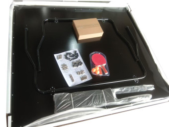 Теннисный стол Central Sport Indoor Flick (black) с сеткой