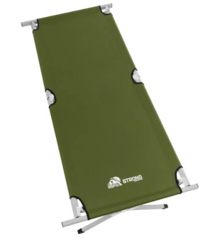 Складная туристическая кровать RSP Strong (Оливково-зелёный)