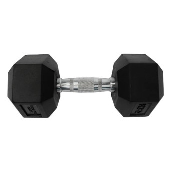 Набор гексагональных обрезиненных гантелей BRONZE GYM (2.5-25 кг)