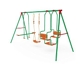 Детский комплекс DFC SGL-01 (качели: планер, лодка и верёвочные)