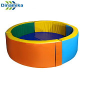 Сухой бассейн круглый Dinamika ZSO-003043, 200х60х10 cм