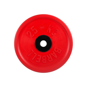 Диск олимпийский Barbell d51 мм (цветной, 25 кг)