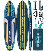 Сапборд Skatinger Leafy Expedition Blue Base