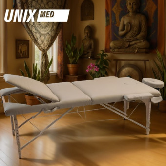 Массажный стол UNIX Serenity 3 Section (Серый)