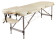Массажный стол Atlas sport 3-с алюминиевый 70 см (бежевый)