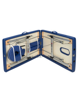 Массажный стол алюминий, Alpin TMA-60 (тёмно-синий)