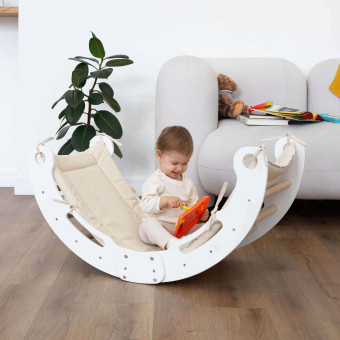 Арка-качалка "Romana Eco5" (03.20.05, дерево/белый)