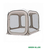 Тент садовый быстросборный Green Glade 72602 3,65х3,65х3,65х2,29 м