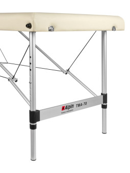 Массажный стол алюминий, Alpin TMA-70 (бежевый)