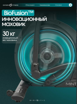 Эллиптический тренажер домашний OXYGEN FITNESS MINT