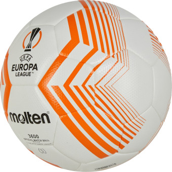 Футбольный мяч MOLTEN F5U3600-23 UEFA Europa League replica PU 5 size