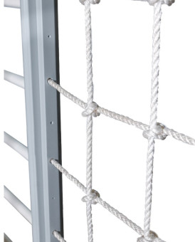 Детский спортивный комплекс PERFETTO SPORT PS-130, Scala in legno con rete 2 (серый)