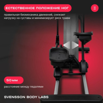 Эллиптический тренажер SVENSSON BODY LABS TITAN FLD