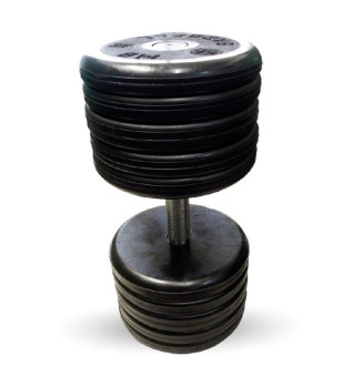 Гантель BARBELL "классик" (с вращающейся ручкой хром, 52 кг)