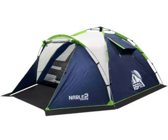 Палатка кемпинговая RSP Narle 2 с автоматическим каркасом (синий)