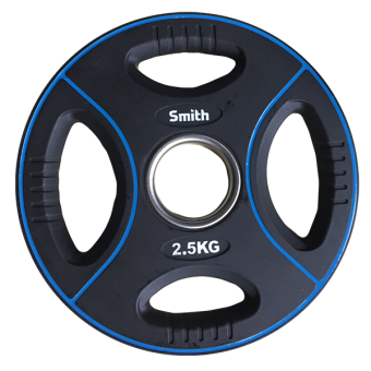 Диск для штанги Smith PUWP12-2,5 полиуретановый d51мм (2.5кг)