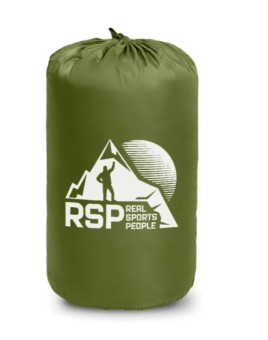 Спальный мешок RSP Breeze 350 R (зелёный, 190x75см, молния справа)
