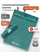 Самонадувающийся коврик RSP Sunny 50 Double (зелёный)