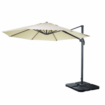 Садовый зонт GardenWay Rio А002-3500 (кремовый)