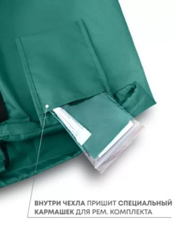 Самонадувающийся коврик RSP Velour 38 (зелёный)