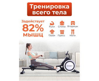 Гребной тренажер DFC ECHANFIT складной