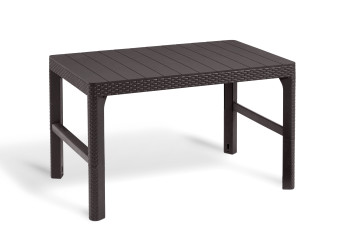 Раскладной стол Лион (Lyon rattan table, коричневый)