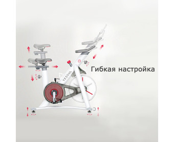 Велотренажер Yesoul Smart M1 с пульсометром (WHITE)