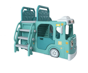 Горка + игровая зона Perfetto Sport Автомобиль PS-049-М (ментол)
