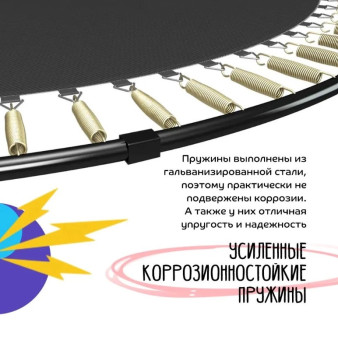 Батут с защитной сеткой KedaJump Jumpinator 8FT