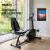 Горизонтальный велотренажер UNIX Fit BR-340E Compact (черный)