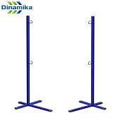 Стойки для бадминтона передвижные Dinamika ZSO-004261 (синий)