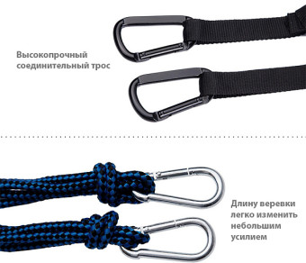 Гамак Sundays С москитной сеткой / OG1320FN (розовый/синий)