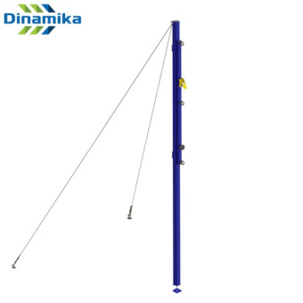 Стойки волейбольные на растяжках Dinamika ZSO-004269 (синий)