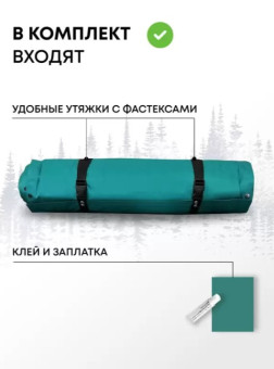 Самонадувающийся коврик RSP Sunny 75 Auto (зелёный)