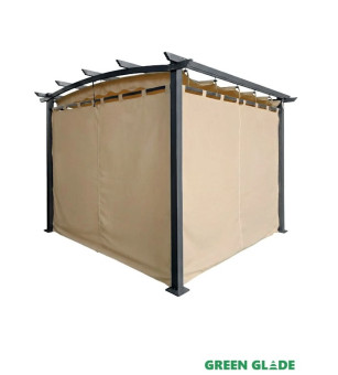 Шатер садовый Green Glade 72601 пергола беседка для дачи 3x3 м