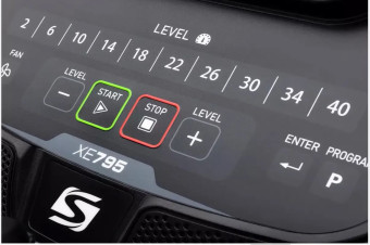 Эллиптический тренажер SPIRIT XE795 (черный)