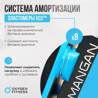 Беговая дорожка домашняя OXYGEN FITNESS MANGAN A