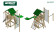 Детский городок Start Line Play SPORT эконом (green)