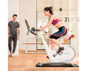 Велотренажер YESOUL Smart Spinning bike V1 PLUSE (белый)