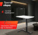 Регулируемый стол UNIX Fit Wood E-Desk LT100