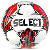 Мяч футбольный Select Diamond №4 FIFA Basic Бело-красный