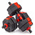 Гантели гексагональные с грифом VictoryFit VF-DН100 (10 кг, 2 шт. х 5 кг.)