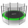 Батут UNIX Line Simple 12 ft Green (inside)