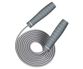 Скакалка с утяжелителем PROIRON СУ023 (серая, D=7 мм)