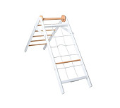 Рукоход к шведской стенке PERFETTO SPORT PS-109 (Piccolo angolo in legno bianco-naturale)
