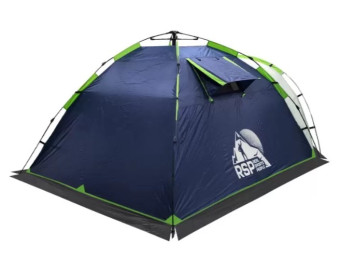 Палатка кемпинговая RSP Narle 2 с автоматическим каркасом (синий)