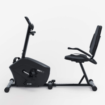 Горизонтальный велотренажер UNIX Fit BR-340E Compact (черный)