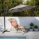 Садовый зонт GardenWay Pekin 821042 (кремовый)
