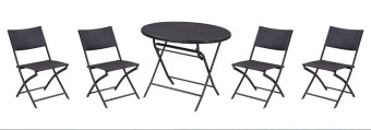 Комплект стол и 4 стула Garden Way Vieux 760270