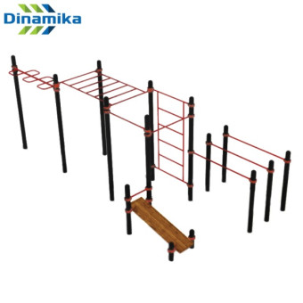 Спортивный комплекс уличный Dinamika ZSO-001886, профиль 89